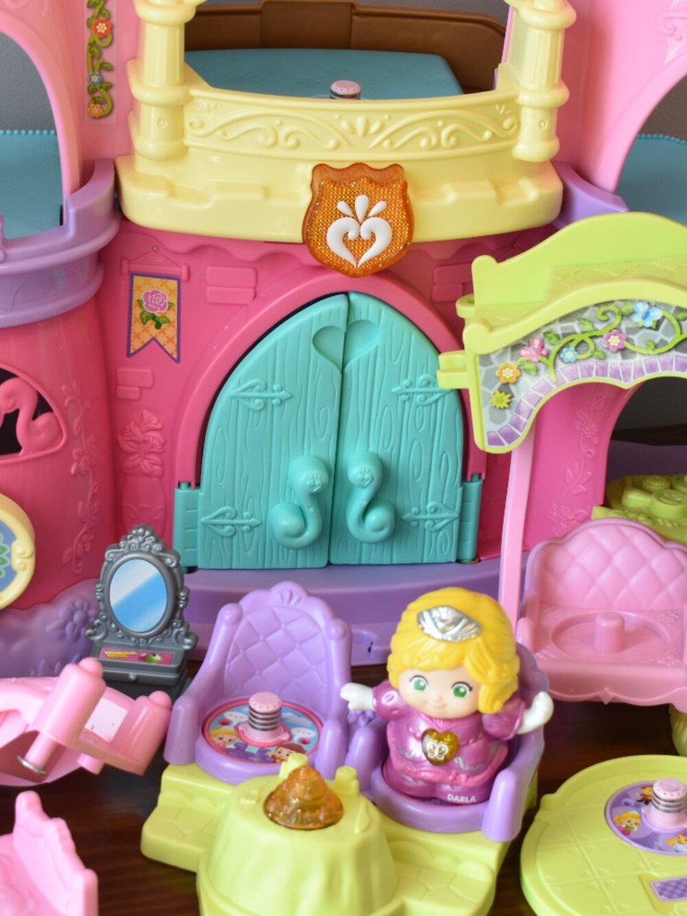 Vtech Go Go Smart Friends Enchanted Princess Castle Doors Opens Manually w/ Box - Picture 9 of 14